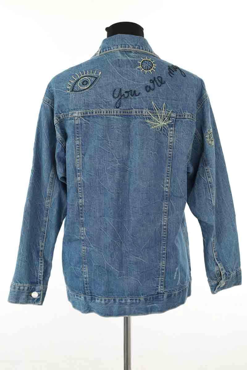 Veste Berenice Bleu en Coton