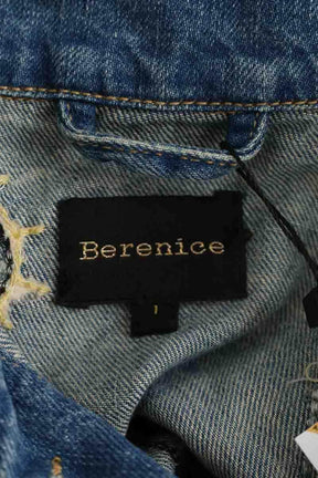 Veste Berenice Bleu en Coton