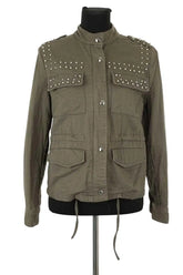 Veste Berenice Kaki en Coton, taille S - Seconde Main