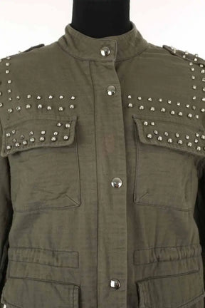 Veste Berenice Kaki en Coton