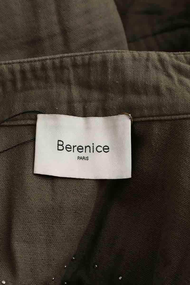 Veste Berenice Kaki en Coton