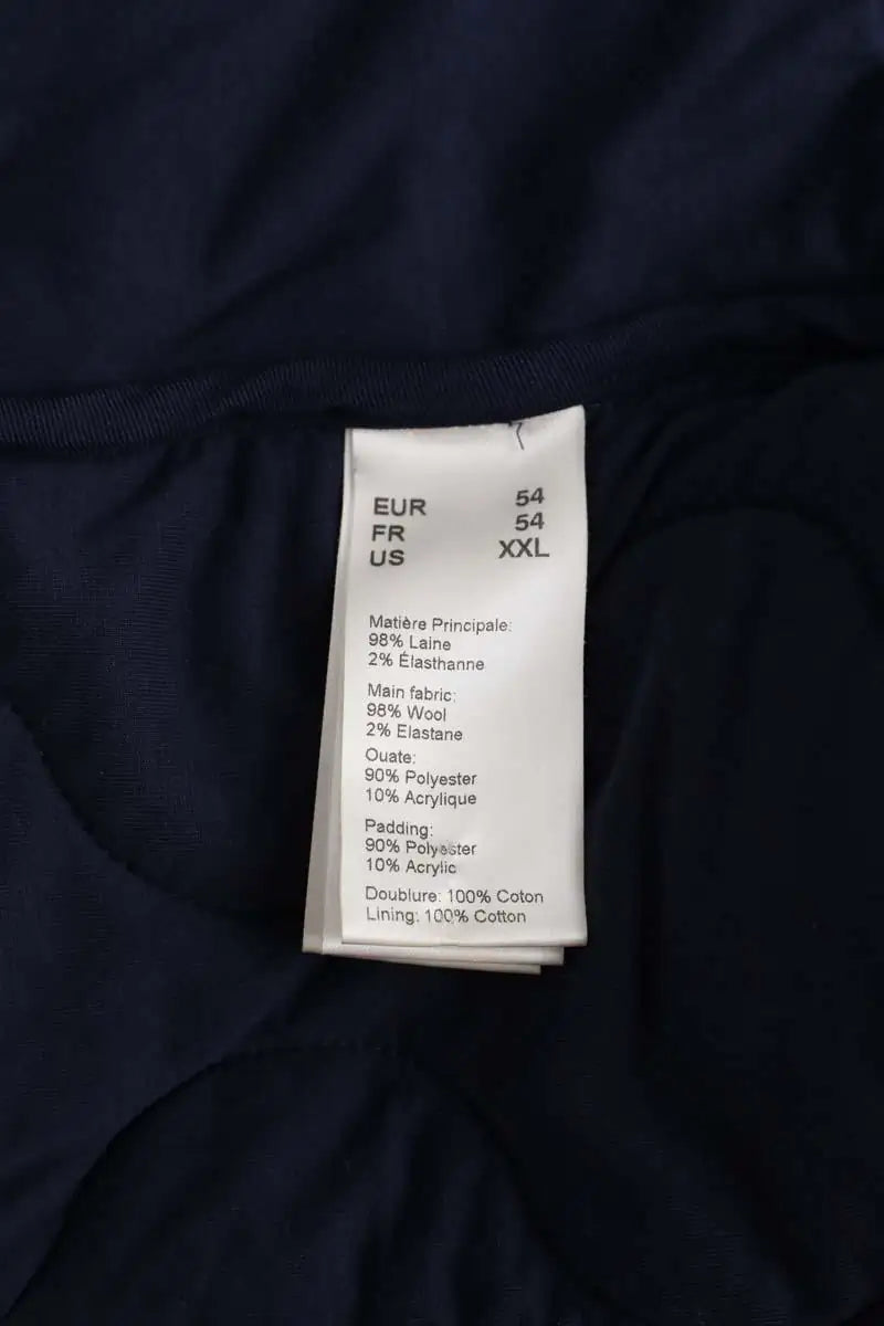 Veste Bonnegueule Oropa Bleu en Laine