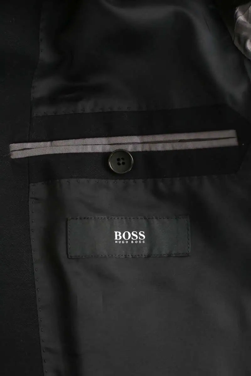 Veste Boss Noir en Coton