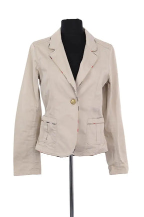 Veste Burberry Beige en Coton, taille M - Seconde Main