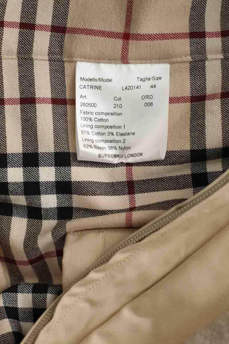 Veste Burberry Beige en Coton