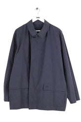 Veste Burberry Bleu en Coton, taille XL - Seconde Main