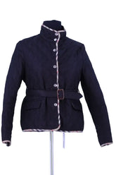 Veste Burberry Noir en Coton, taille XS - Seconde Main