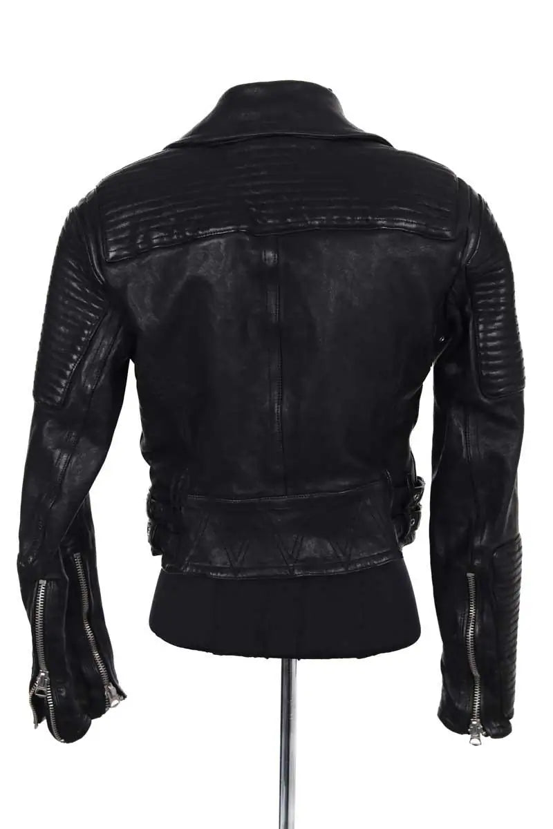 Veste Burberry Noir en Cuir