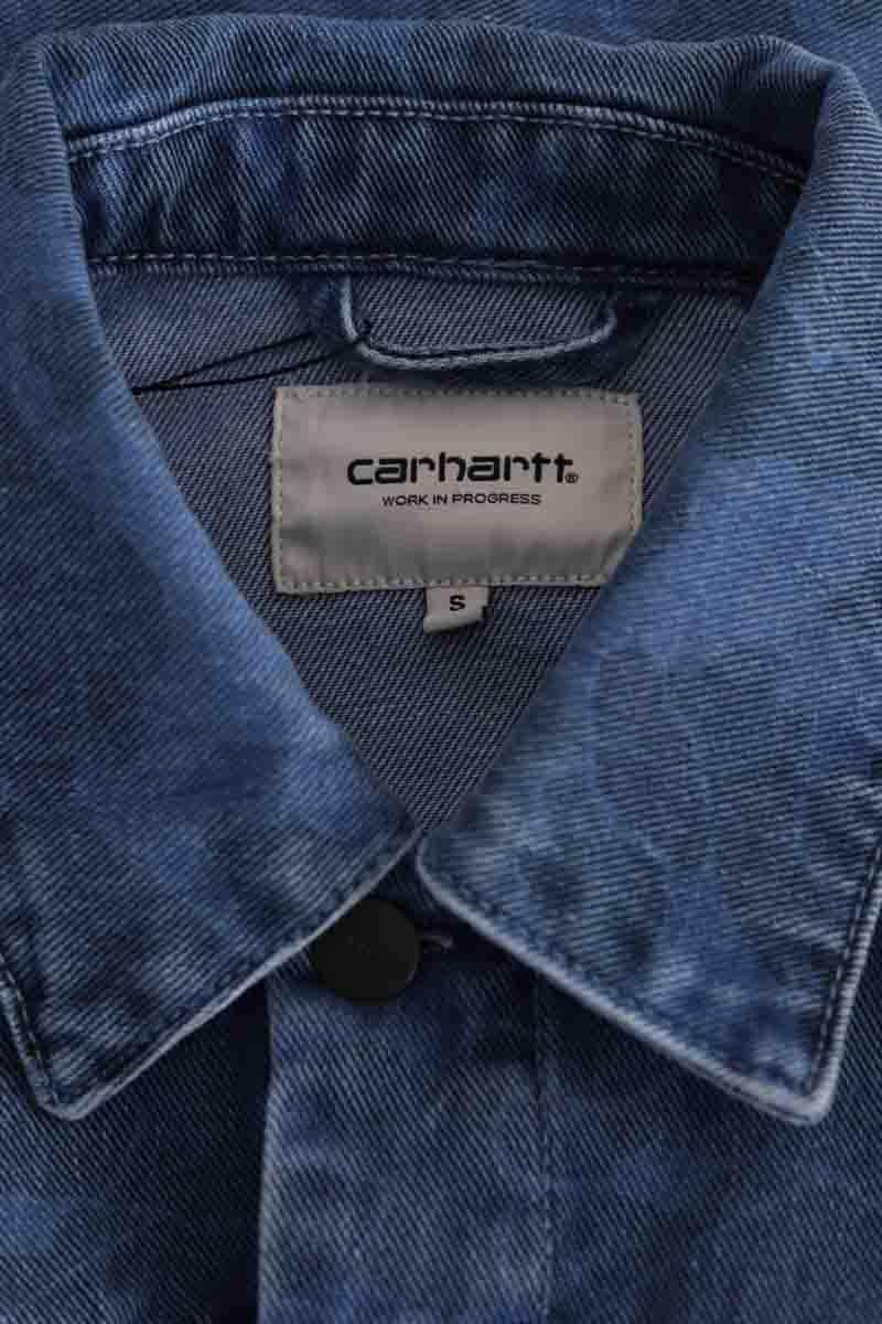 Veste Carhartt Duck orell jacket Bleu en Coton