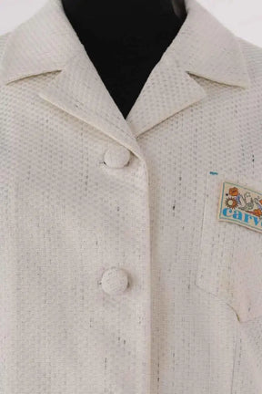 Veste Carven Ecru en Coton