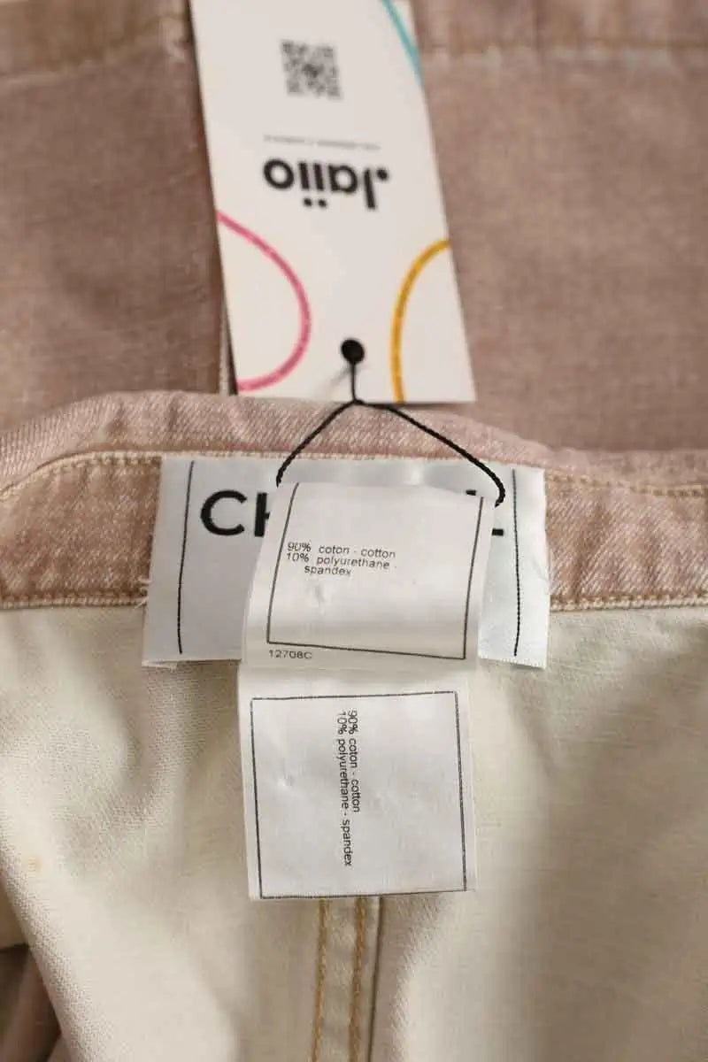 Veste Chanel Rose en Coton