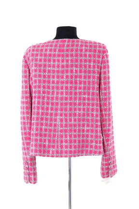 Veste Chanel Rose en Coton
