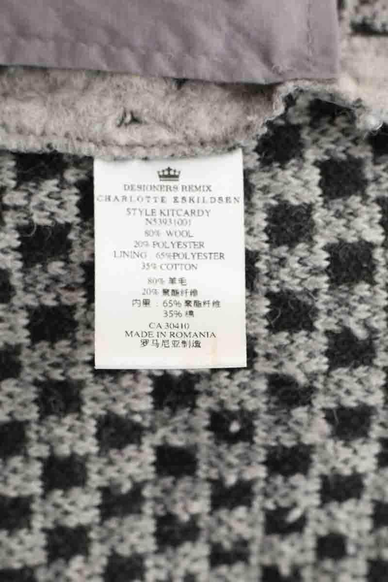 Veste Charlotte Eskildsen Gris en Laine