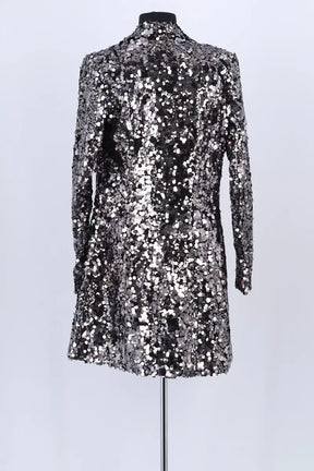 Veste Claudie Pierlot Argent en Synthétique