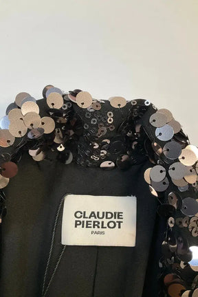Veste Claudie Pierlot Argent en Synthétique