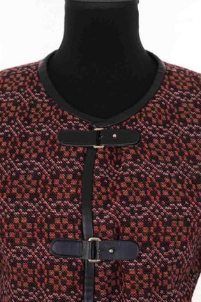 Veste Claudie Pierlot Bordeaux en Synthétique