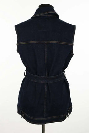 Veste Claudie Pierlot Marine en Coton