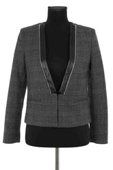 Veste Claudie Pierlot Noir en Laine, taille S - Seconde Main