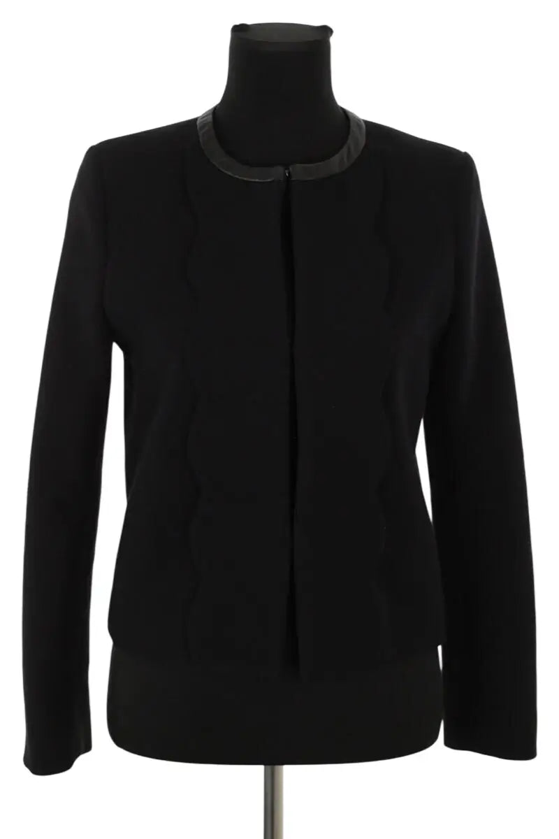 Veste Claudie Pierlot Noir en Polyester, taille M - Seconde Main