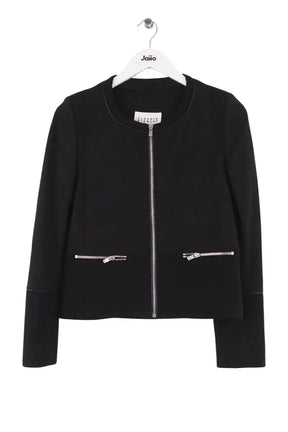 Veste Claudie Pierlot Noir en Synthétique, taille S - Seconde Main