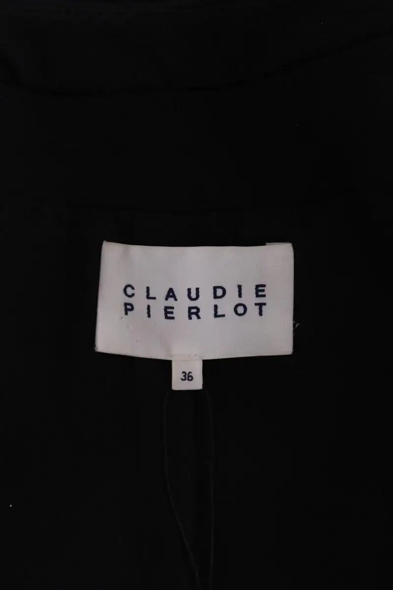 Veste Claudie Pierlot Noir en Synthétique