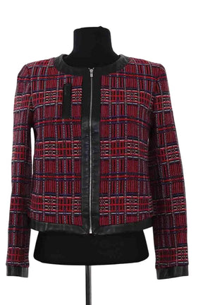 Veste Claudie Pierlot Rouge en Coton, taille S - Seconde Main