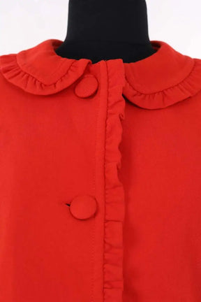 Veste Claudie Pierlot Rouge en Synthétique