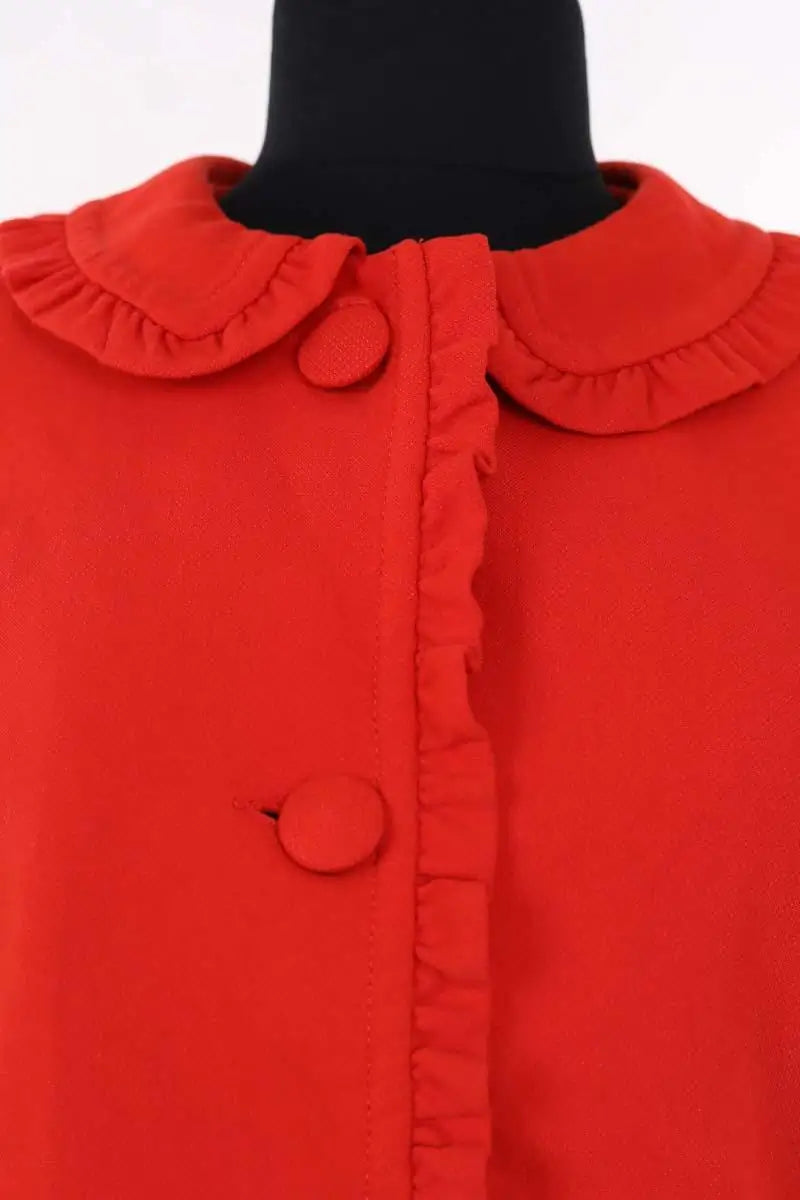 Veste Claudie Pierlot Rouge en Synthétique