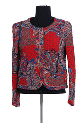 Veste Claudie Pierlot Rouge en Viscose, taille S - Seconde Main