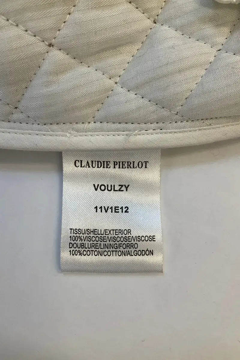 Veste Claudie Pierlot Rouge en Viscose