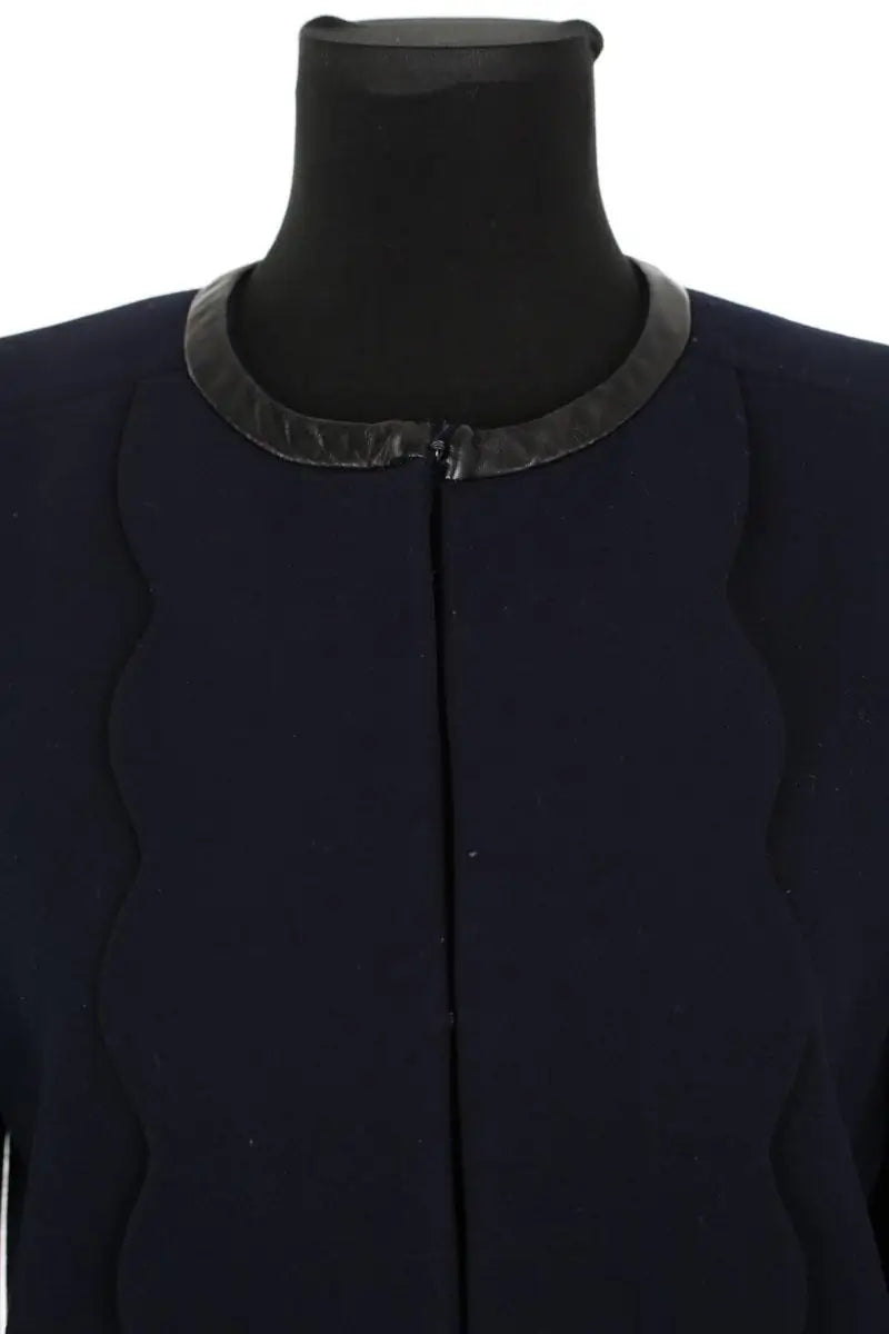 Veste Claudie Pierlot Vanille Bleu en Polyester