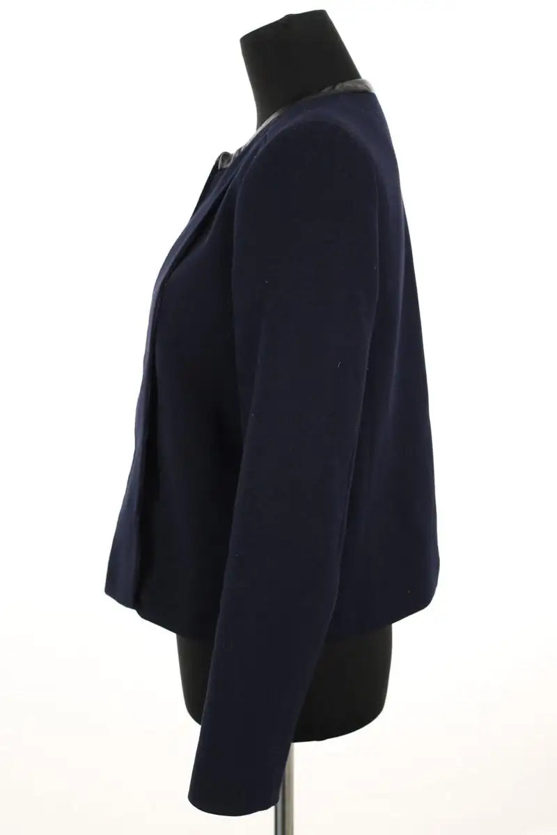 Veste Claudie Pierlot Vanille Bleu en Polyester
