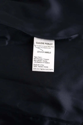 Veste Claudie Pierlot Vanille Bleu en Polyester