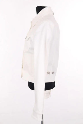 Veste Courrèges Blanc en Coton
