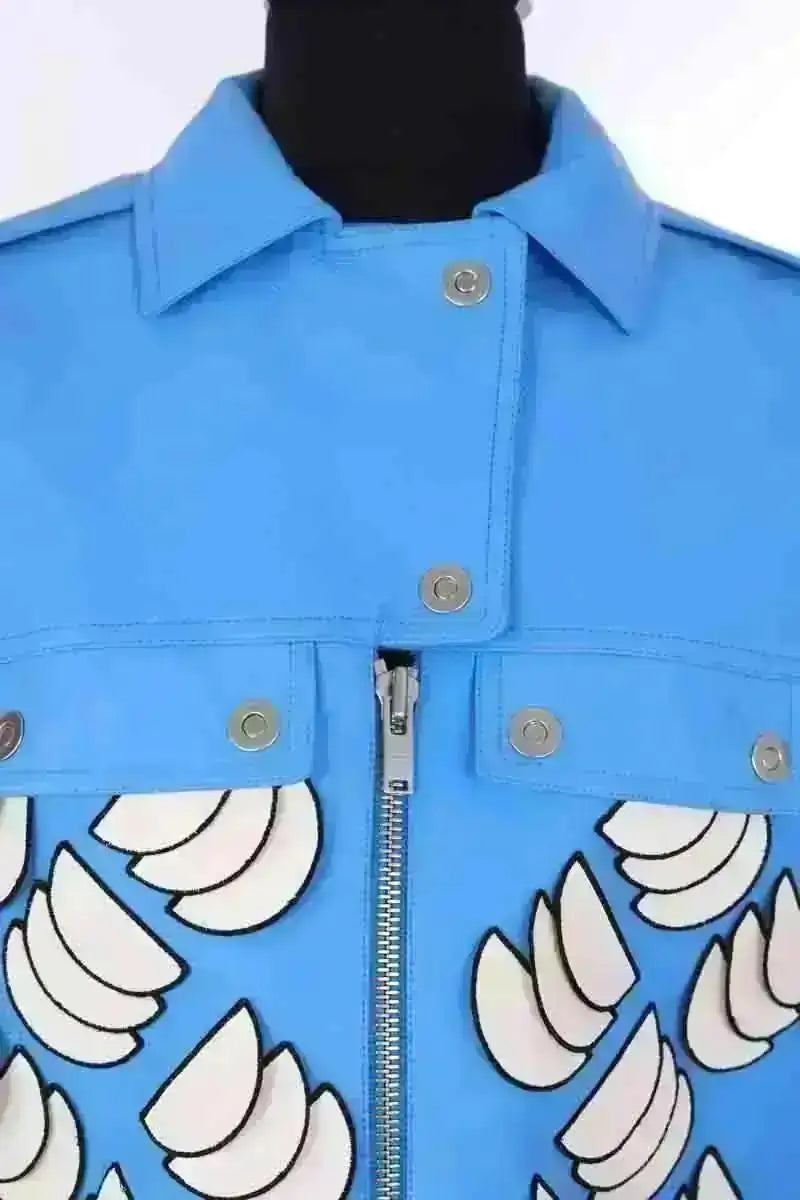 Veste Courrèges Bleu en Coton