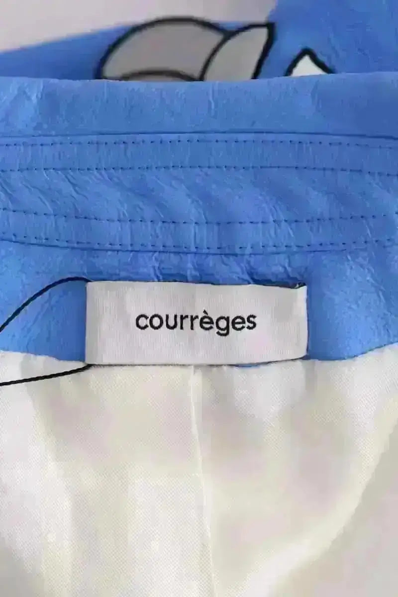 Veste Courrèges Bleu en Coton