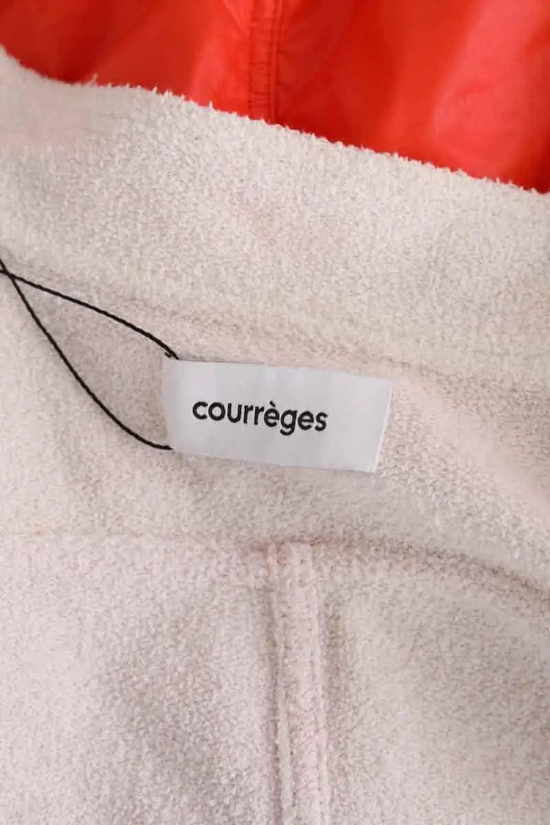 Veste Courrèges Orange en Synthétique