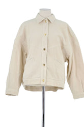 Veste Des Petits Hauts Beige en Coton, taille S - Seconde Main