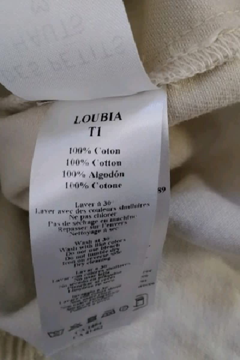 Veste Des Petits Hauts Beige en Coton