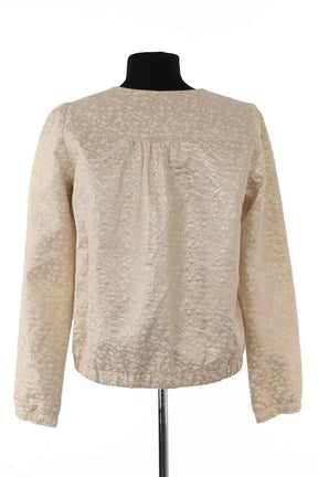 Veste Des Petits Hauts Doré en Synthétique
