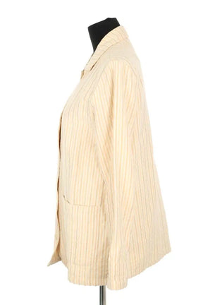 Veste Des Petits Hauts Jaune en Coton
