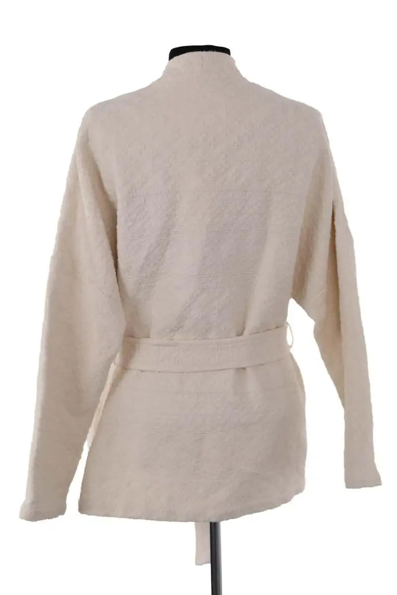 Veste Des Petits Hauts Nassimo Ecru en Coton