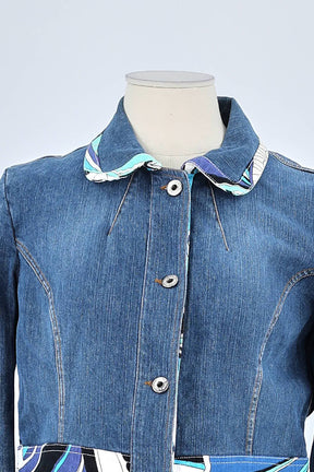 Veste D&G Bleu en Coton