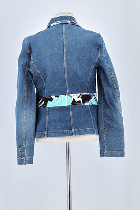 Veste D&G Bleu en Coton