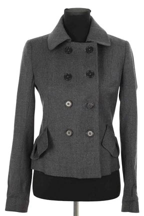 Veste Dice Kayek Gris en Laine, taille M - Seconde Main