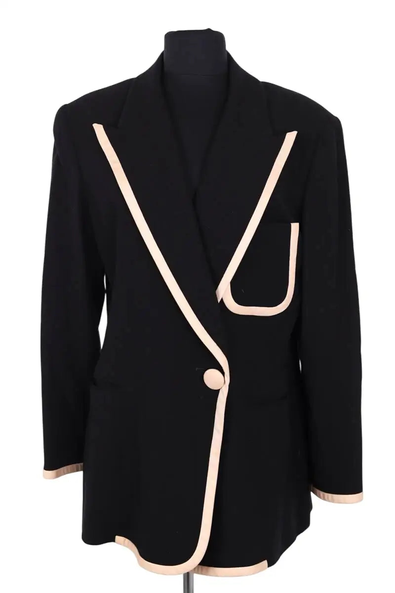Veste Dior Noir en Laine, taille M - Seconde Main