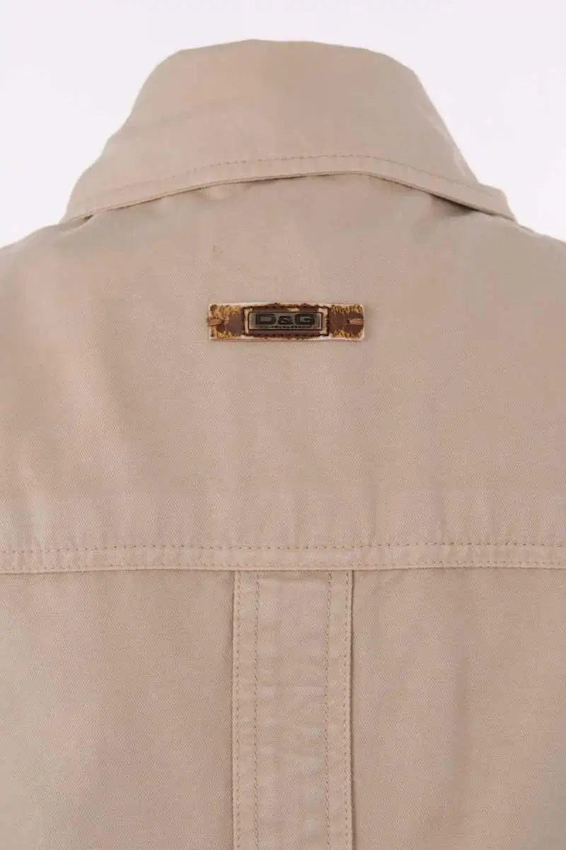 Veste Dolce & Gabbana Beige en Coton