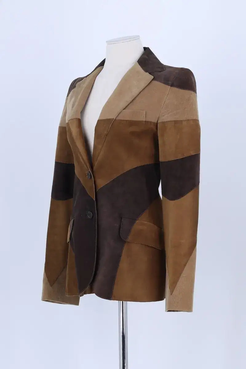 Veste Dolce & Gabbana Beige en Daim
