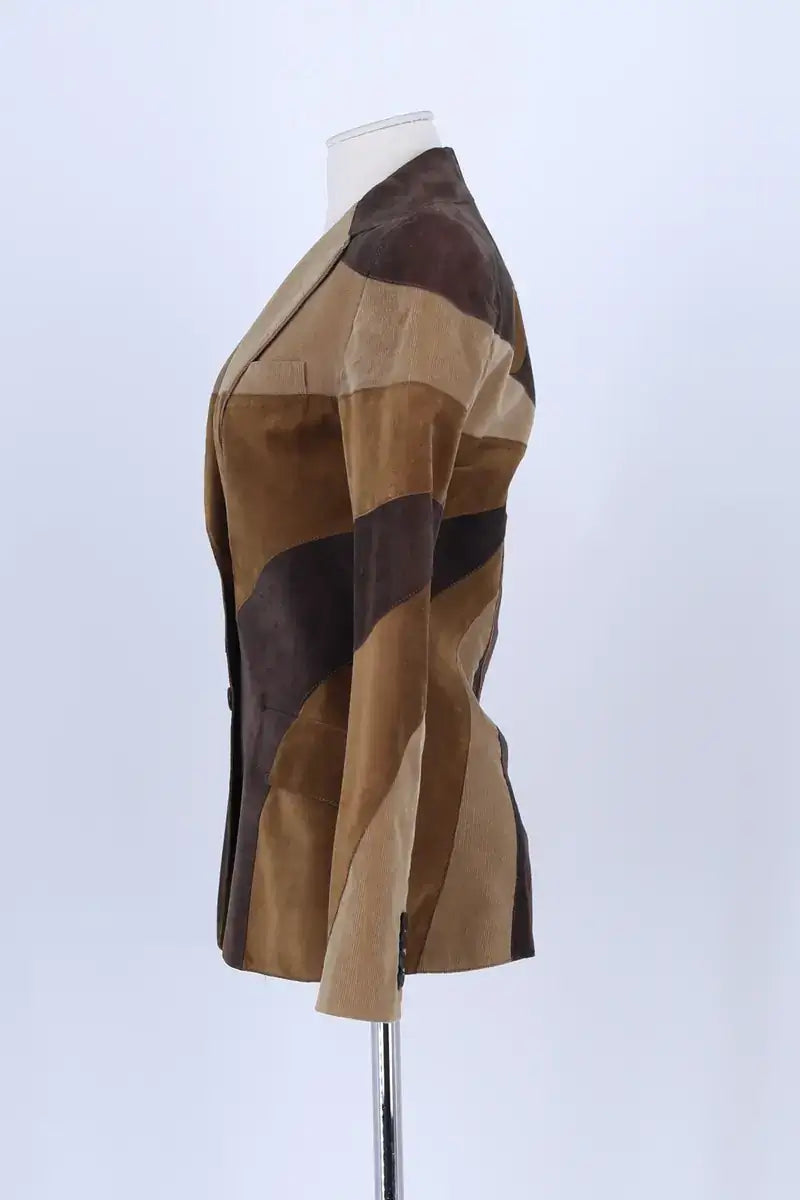 Veste Dolce & Gabbana Beige en Daim