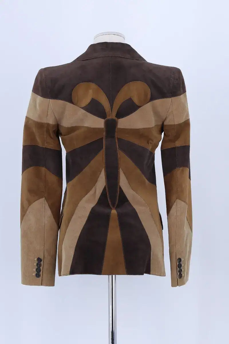 Veste Dolce & Gabbana Beige en Daim